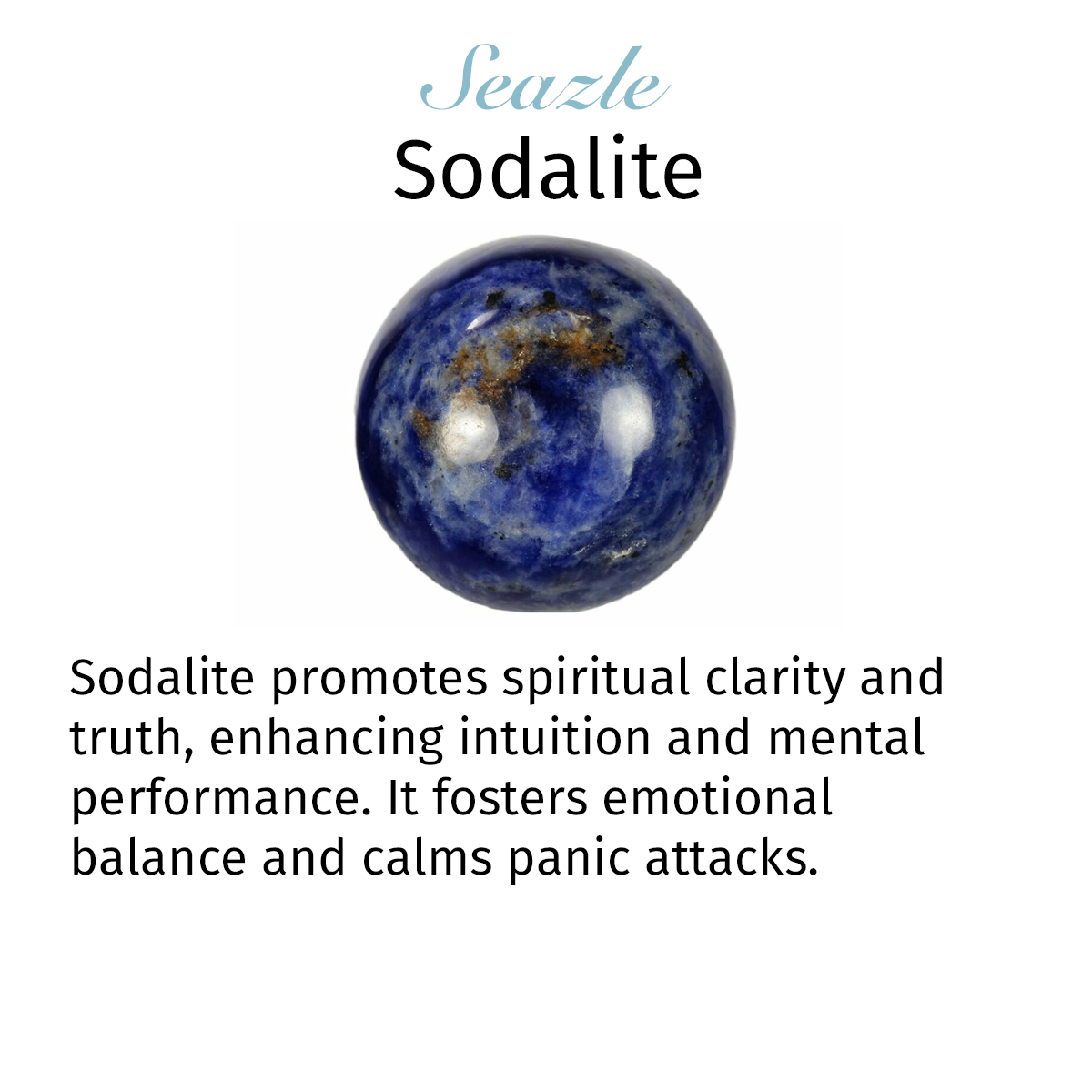 Sodalite Cocktail Ring