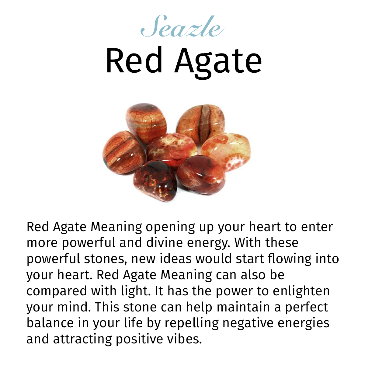 Red Agate Adjustable Dome Ring