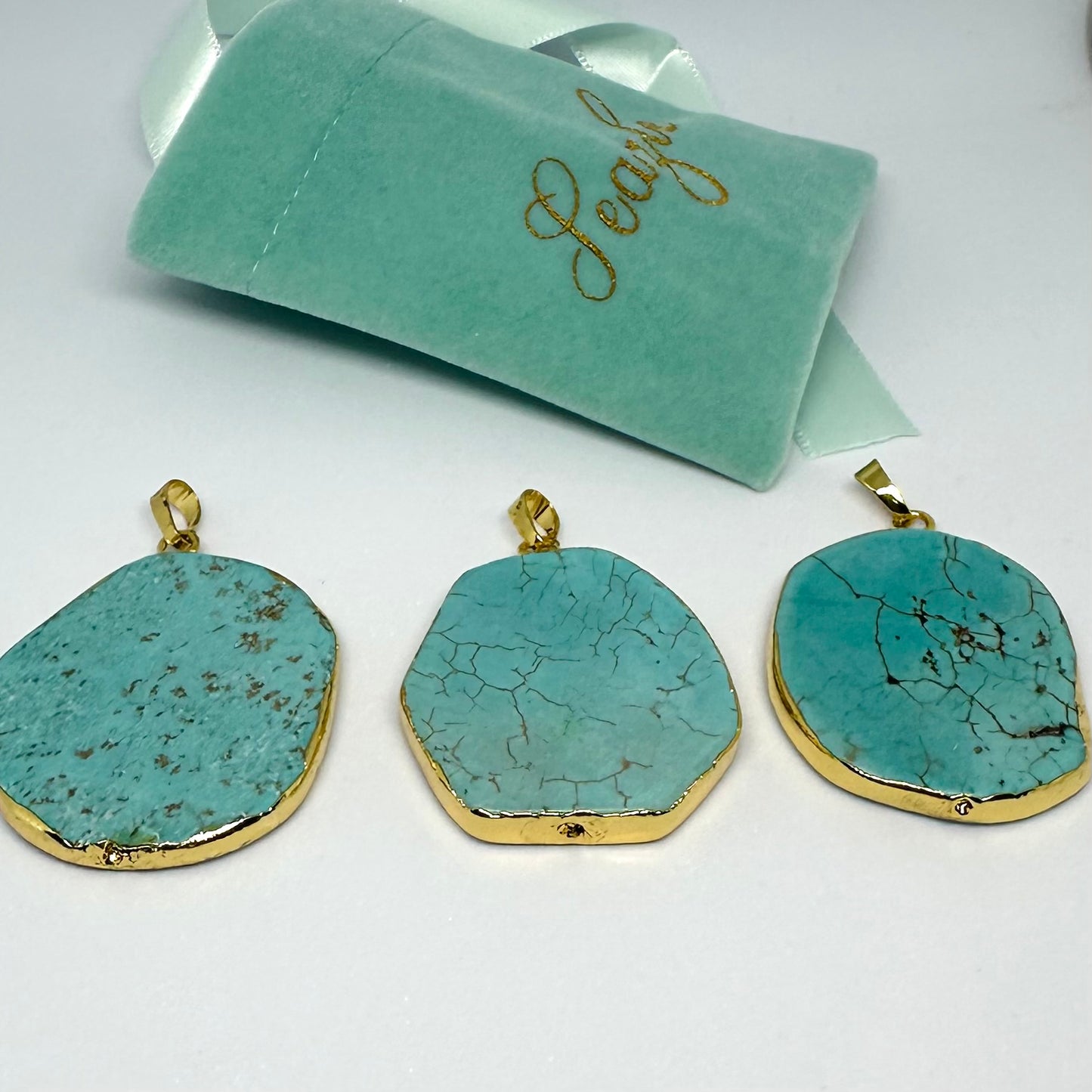 Turquoise Slab Necklace