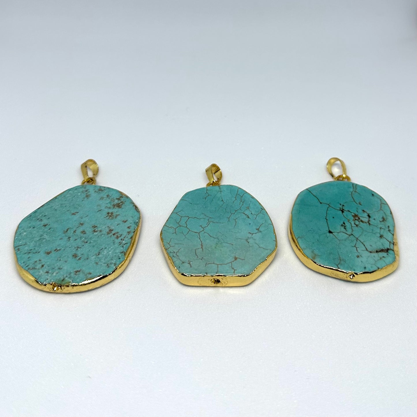 Turquoise Slab Necklace
