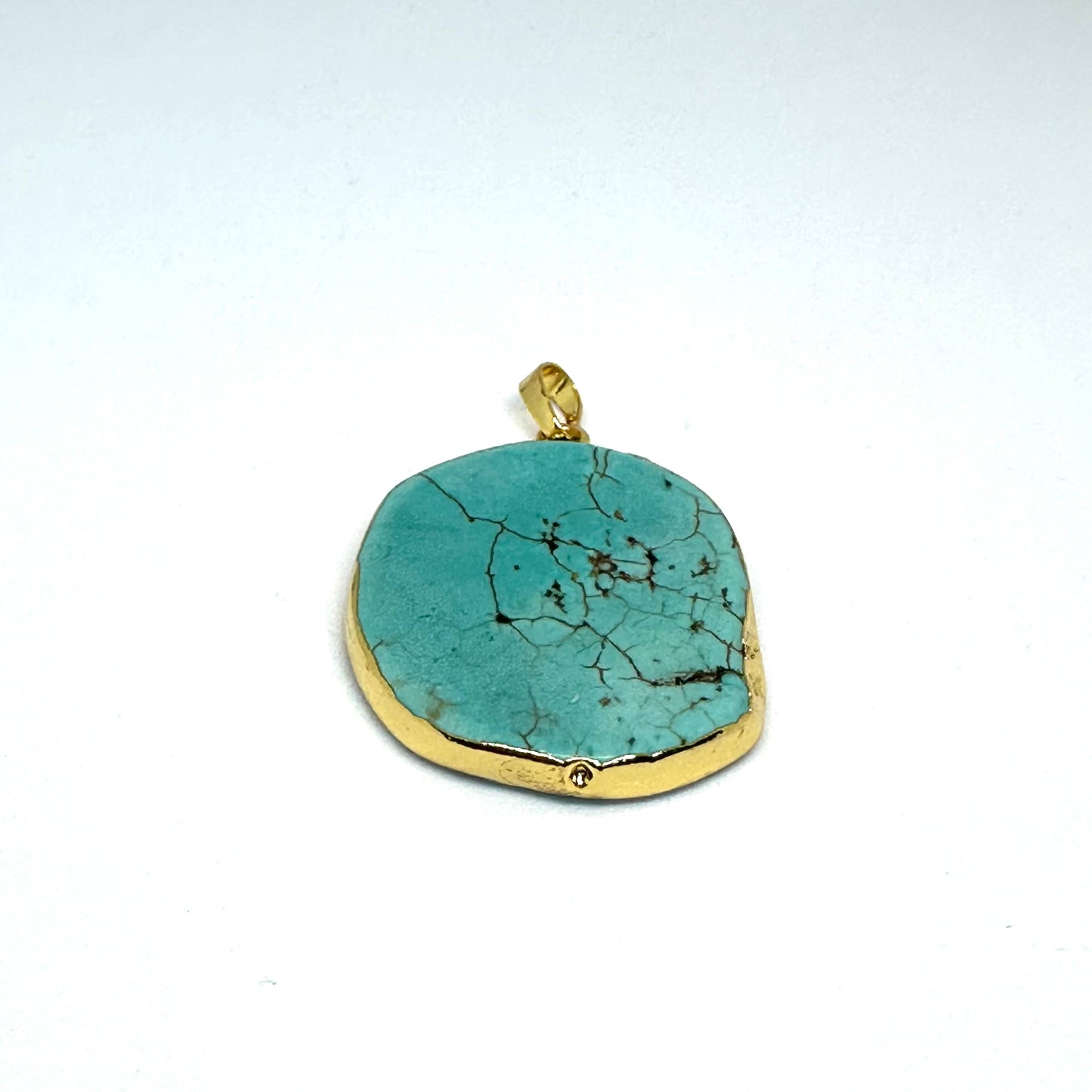 Turquoise Slab Necklace