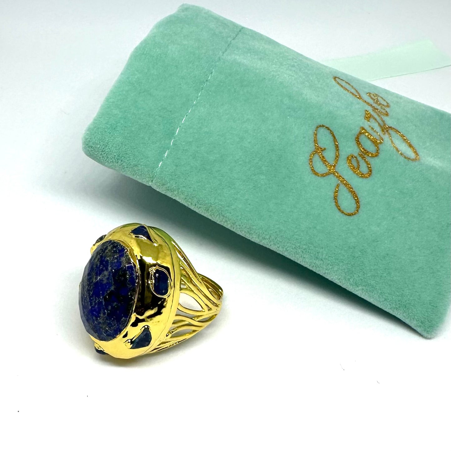 Sodalite Cocktail Ring