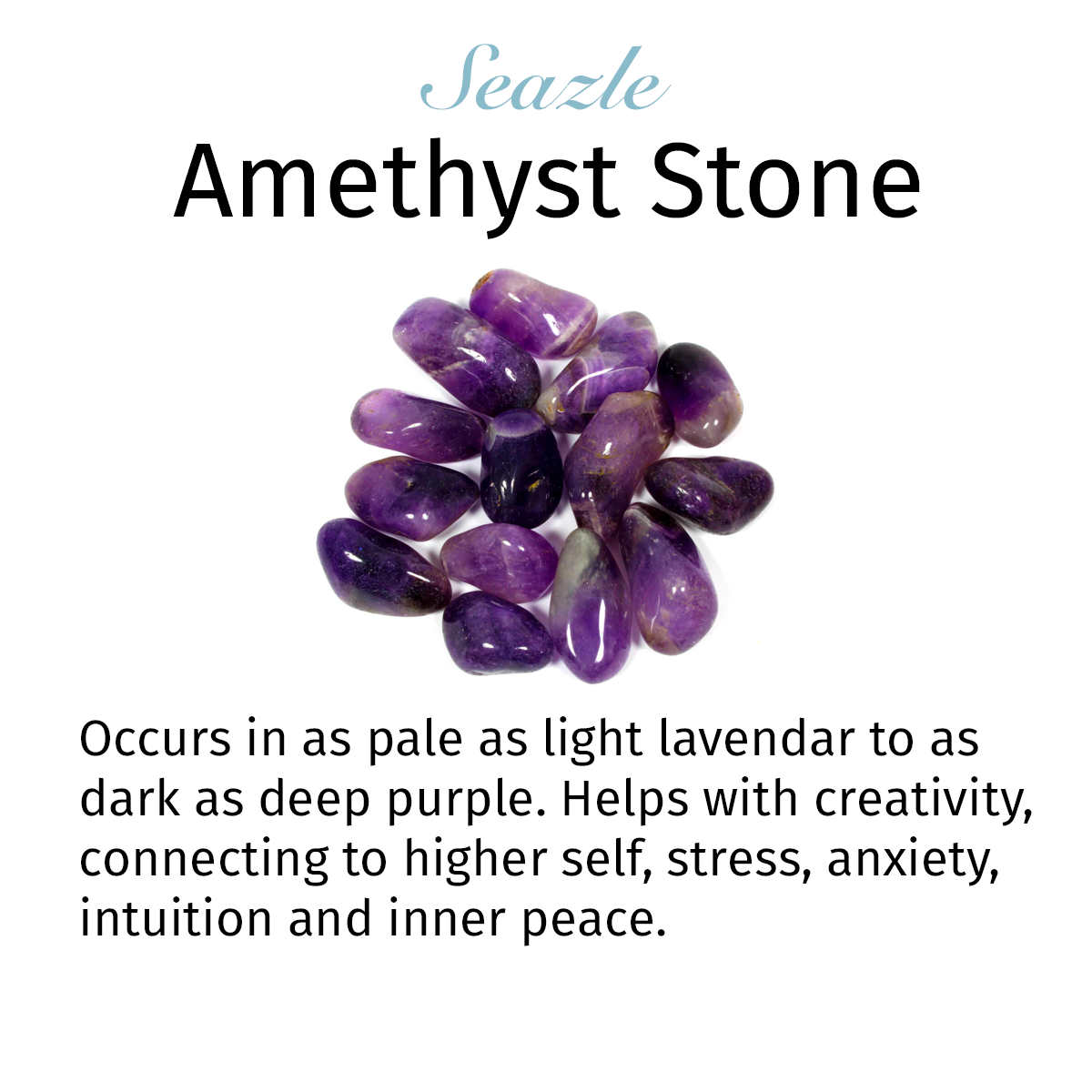 Statement Amethyst Teardrop Gemstone Ring