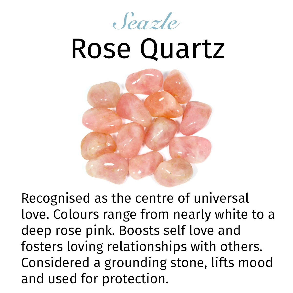 Statement Rose Quartz Teardrop Gemstone Ring