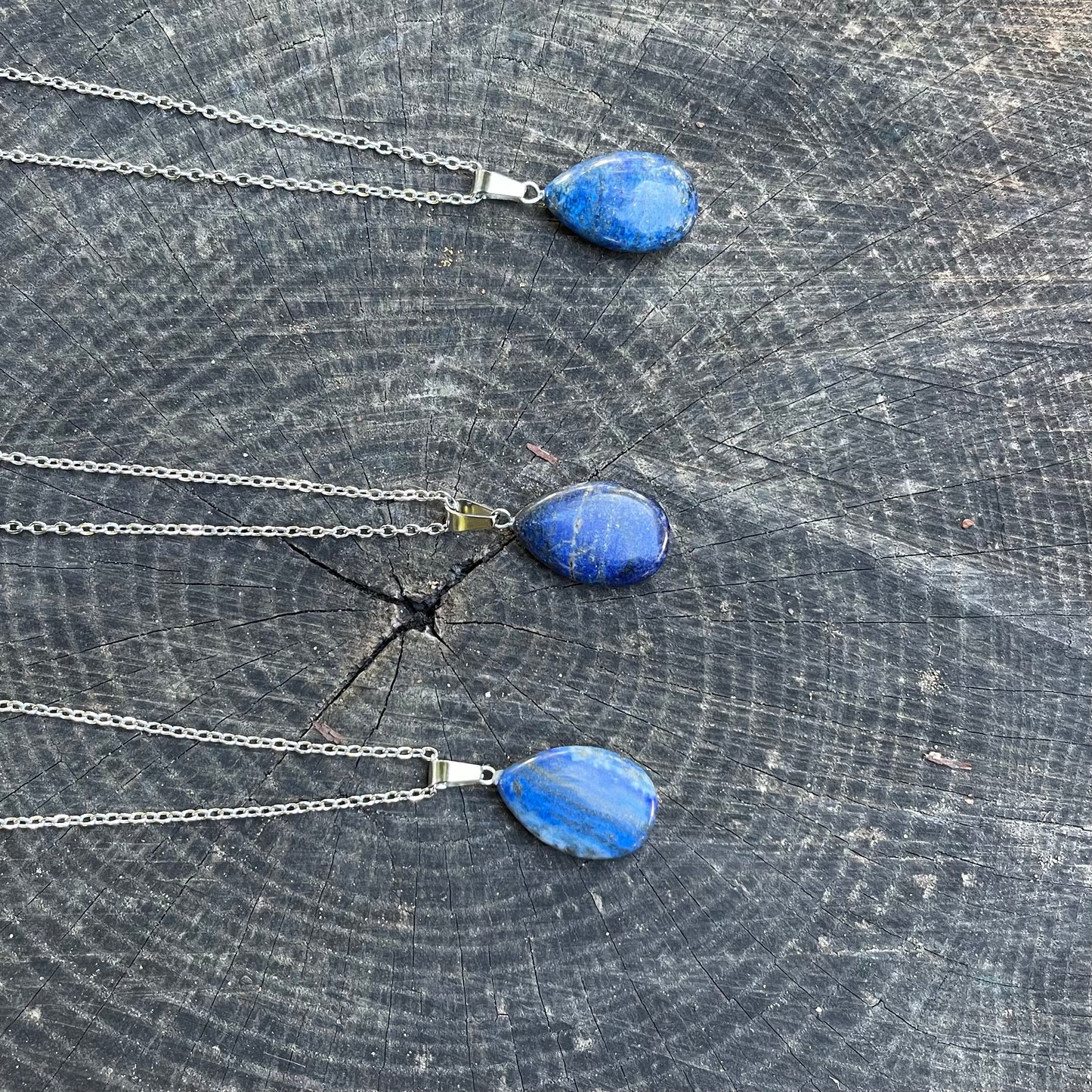 Lapis Lazuli Water Drop Necklace