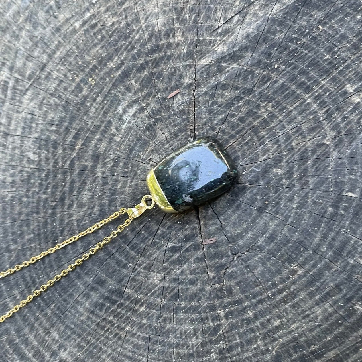 Black Labradorite Necklace