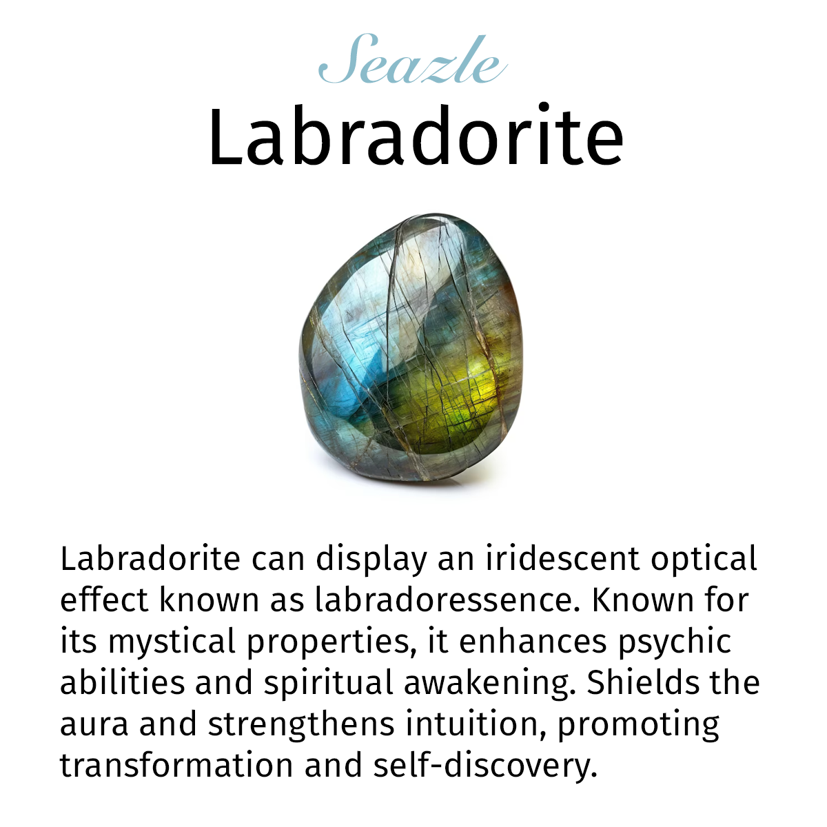 Labradorite Gold Necklace