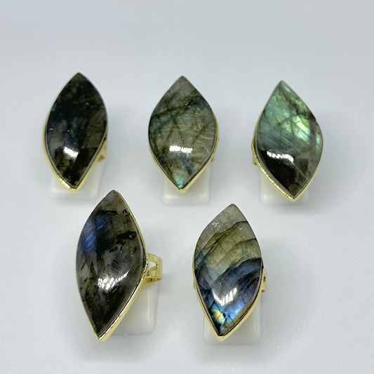 Labradorite Adjustable Ring