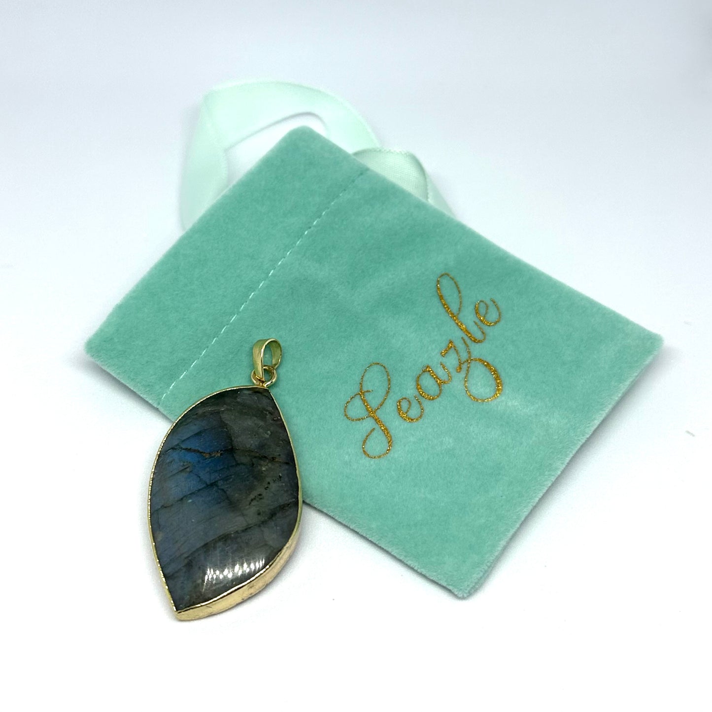 Labradorite Gold Necklace