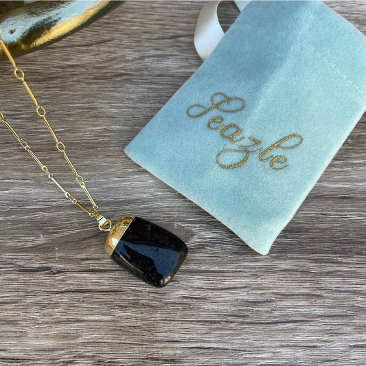 Black Labradorite Necklace