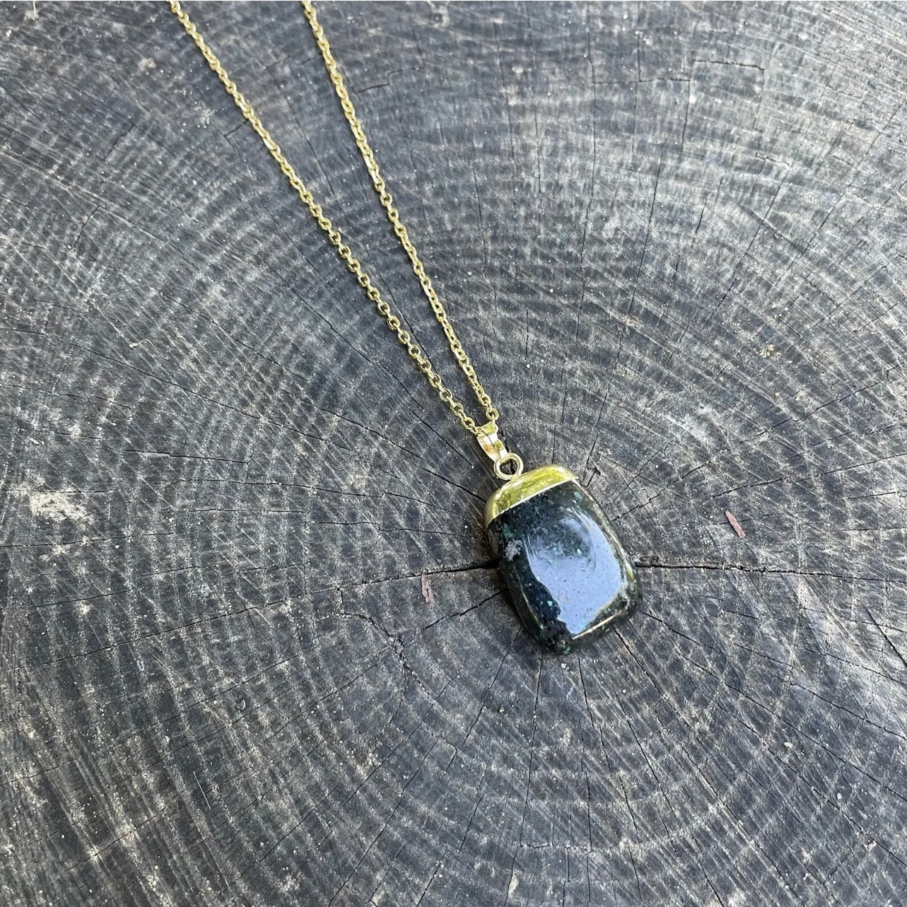 Black Labradorite Necklace