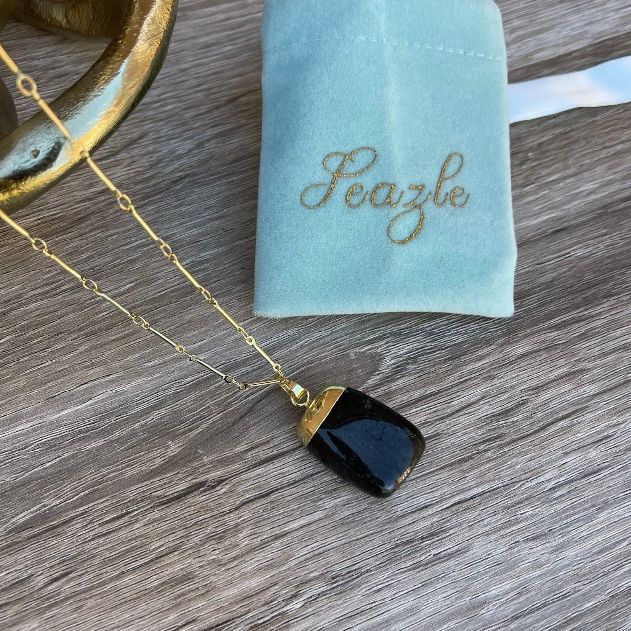 Black Labradorite Necklace