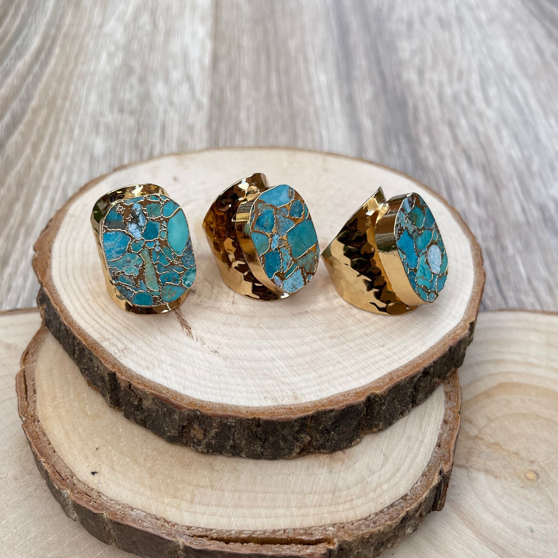 Turquoise slab ring new arrivals