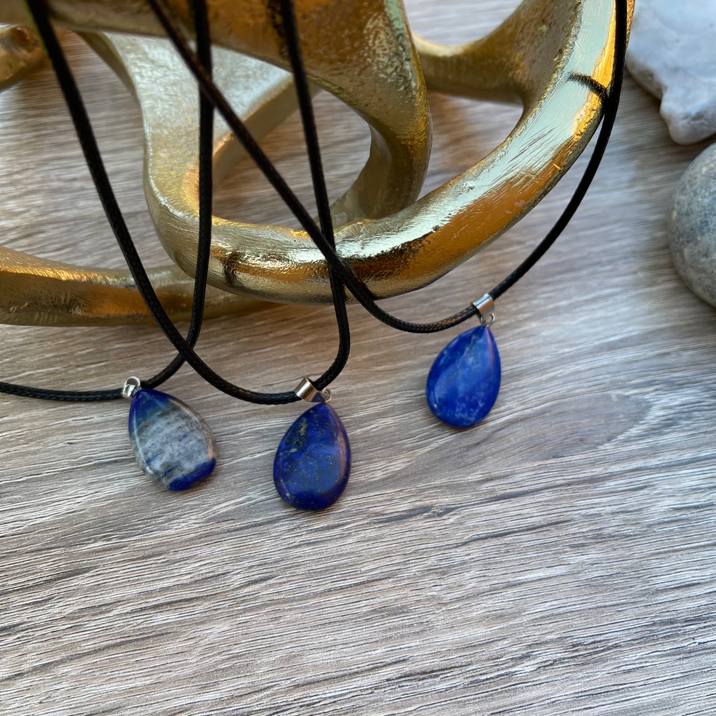 Lapis Lazuli Water Drop Necklace